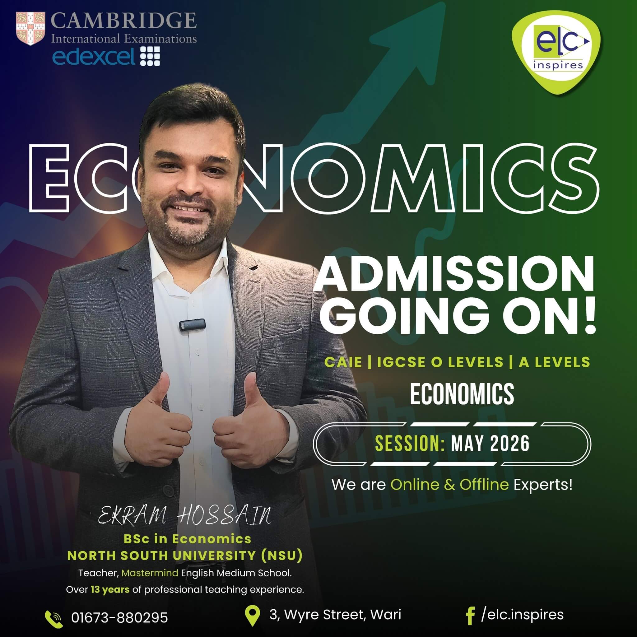 Economics | O Level – Online Course | CAIE | Monthly